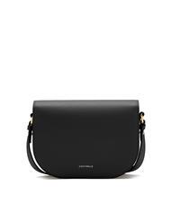 COCCINELLE DEW Bolso bandolera de piel martillada negro - Bolsos Mujer - 4
