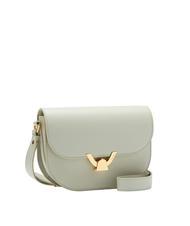 COCCINELLE DEW Bolso bandolera de piel martillada verde celad&oacute;n - Bolsos Mujer - 2