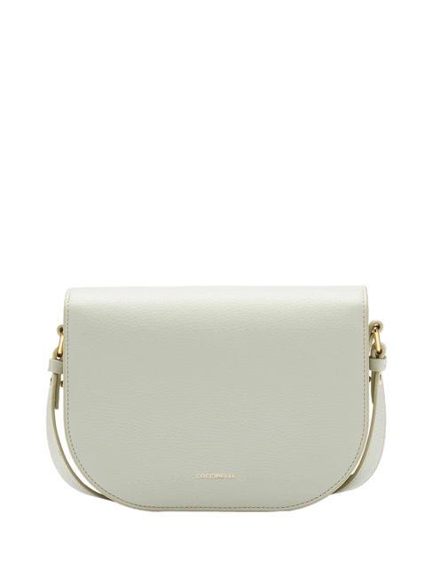 DEW Bolso bandolera de piel martillada verde celad&oacute;n - Bolsos Mujer