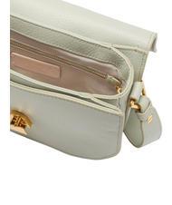 COCCINELLE DEW Bolso bandolera de piel martillada verde celad&oacute;n - Bolsos Mujer - 4