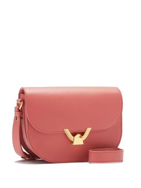 DEW Bolso bandolera de piel martillada maceta - Bolsos Mujer