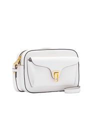 COCCINELLE BEAT SOFT Bolso de hombro peque&ntilde;o blanco brillante - Bolsos Mujer - 2