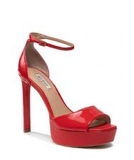 GUESS CAMPIONARIO - ALDEN2 D&Eacute;COLLET&Eacute; ROJO - Zapatos Mujer - 2