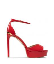 GUESS CAMPIONARIO - ALDEN2 D&Eacute;COLLET&Eacute; ROJO - Zapatos Mujer - 3