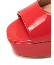 GUESS CAMPIONARIO - ALDEN2 D&Eacute;COLLET&Eacute; ROJO - Zapatos Mujer - 6