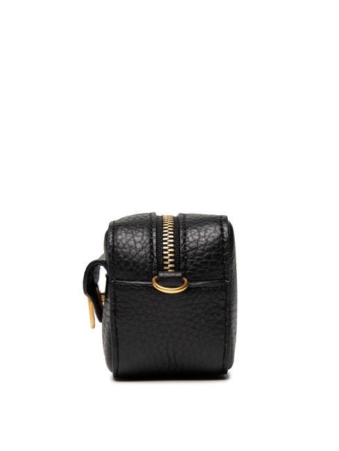 BEAT SOFT Clutch / monedero de cuero negro - Carteras Mujer