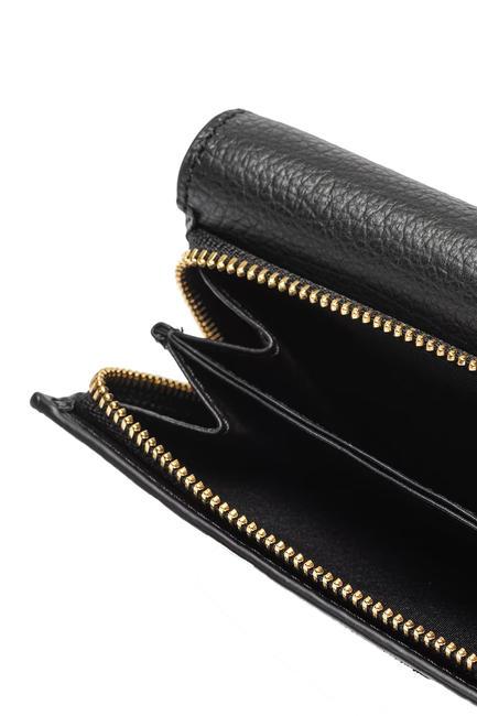 NEOFIRENZE SOFT  Billetera de cuero negro - Carteras Mujer
