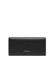 COCCINELLE NEOFIRENZE SOFT  Cartera continental en piel. negro - Carteras Mujer - 3