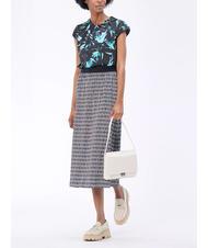 CALVIN KLEIN ARCHIVE HARDWARE SHINY Bolso bandolera brillante crudo oscuro - Bolsos Mujer - 6