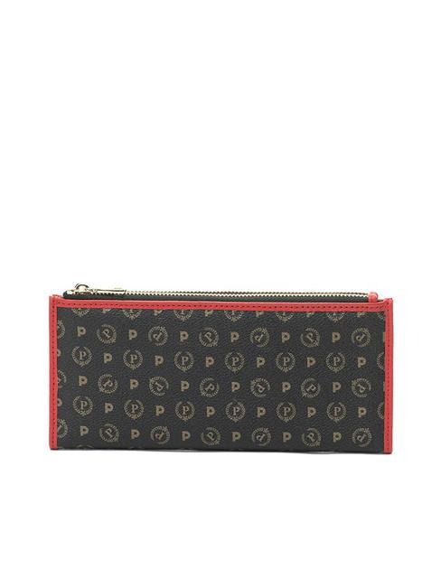 HERITAGE CLASSIC  PATRIMONIO CL&Aacute;SICO Cartera doble cremallera laca negra - Carteras Mujer