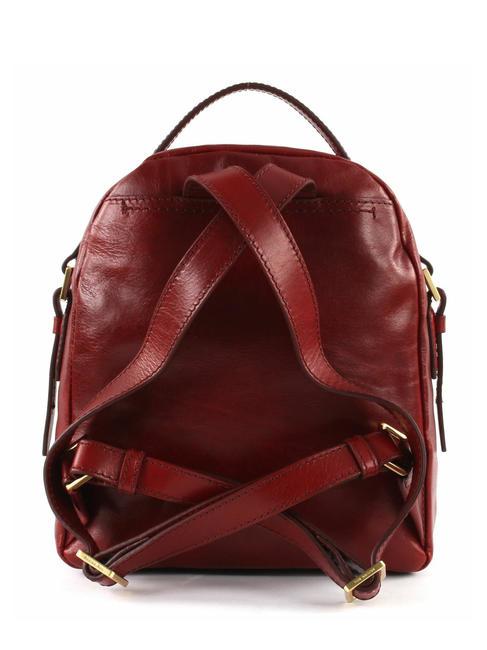 PEARLDISTRICT PEARLDISTRICT Mochila de cuero grosella / oro - Bolsos Mujer
