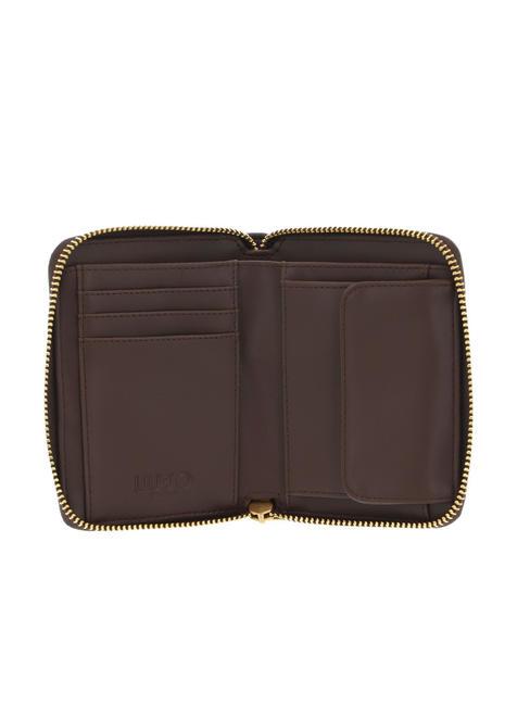 ACHALA Cartera peque&ntilde;a con cremallera marr&oacute;n claro - Carteras Mujer
