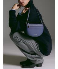 COCCINELLE KALI Bolso bandolera de piel con bolsito DARKBLUE - Bolsos Mujer - 5