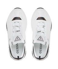 GUESS GENIVER2 Zapatillas Blanco / marr&oacute;n - Zapatos Mujer - 5