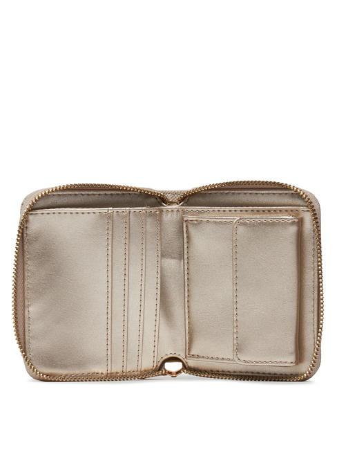 LAUREL Cartera peque&ntilde;a con cremallera gris pardo - Carteras Mujer