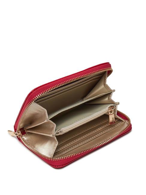 LAUREL Cartera mediana con cremallera ROJO - Carteras Mujer