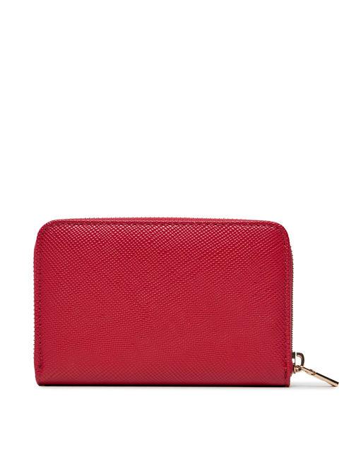 LAUREL Cartera mediana con cremallera ROJO - Carteras Mujer