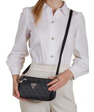 GUESS NOELLE Double Bolsa de hombro bolsa de asas Vikky Large Roo Coalog - Bolsos Mujer - 5