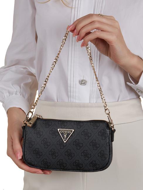 NOELLE Double Bolsa de hombro bolsa de asas Vikky Large Roo Coalog - Bolsos Mujer