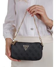 GUESS NOELLE Double Bolsa de hombro bolsa de asas Vikky Large Roo Coalog - Bolsos Mujer - 6