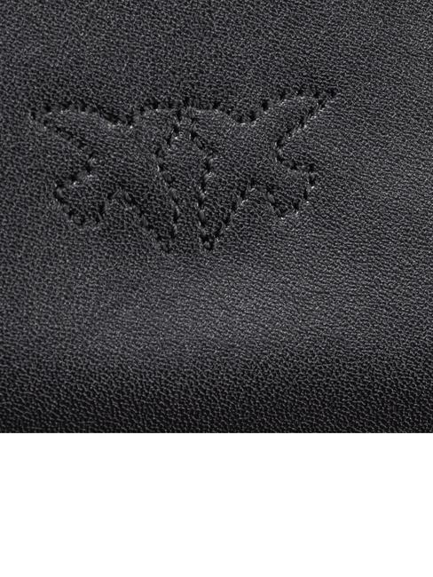 FLAT CLASSIC Bolso de mano con bandolera de cadena negro-oro antiguo - Bolsos Mujer