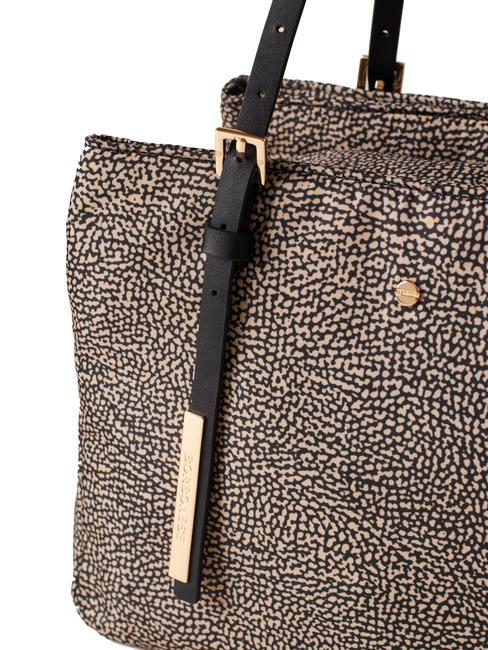 L'ECOLE NYLON Shopper de hombro, con bandolera OP / NATURAL / NEGRO - Bolsos Mujer