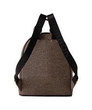 BORBONESE MEDIUM ECO LINE Mochila de mujer OP / NATURAL / NEGRO - Bolsos Mujer - 3