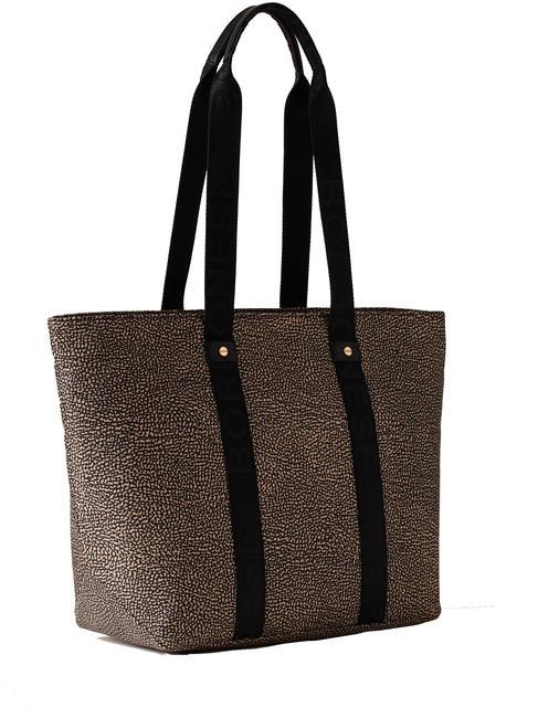 SHOPPER MEDIUM ECO LINE Bolsa de la compra OP / NATURAL / NEGRO - Bolsos Mujer