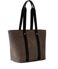 BORBONESE SHOPPER MEDIUM ECO LINE Bolsa de la compra - Bolsos Mujer