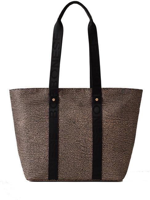 SHOPPER MEDIUM ECO LINE Bolsa de la compra OP / NATURAL / NEGRO - Bolsos Mujer
