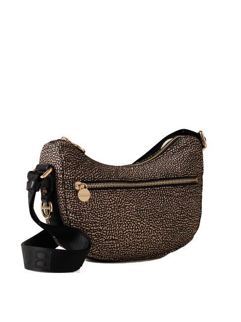 HOBO LUNA MINI ECO LINE Bolsa de hombro OP / NATURAL / NEGRO - Bolsos Mujer