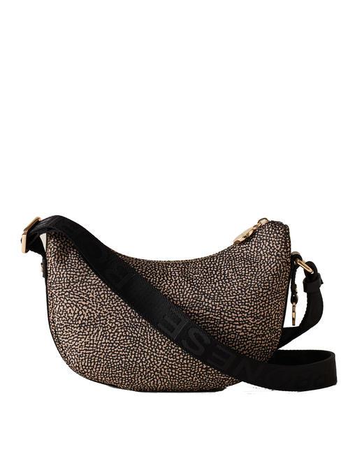 HOBO LUNA MINI ECO LINE Bolsa de hombro OP / NATURAL / NEGRO - Bolsos Mujer