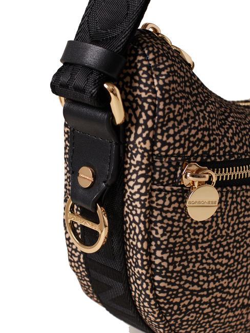 HOBO LUNA MINI ECO LINE Bolsa de hombro OP / NATURAL / NEGRO - Bolsos Mujer