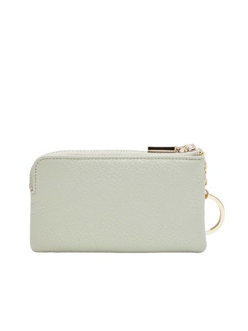 METALLIC SOFT monedero tipo sobre verde celad&oacute;n - Carteras Mujer