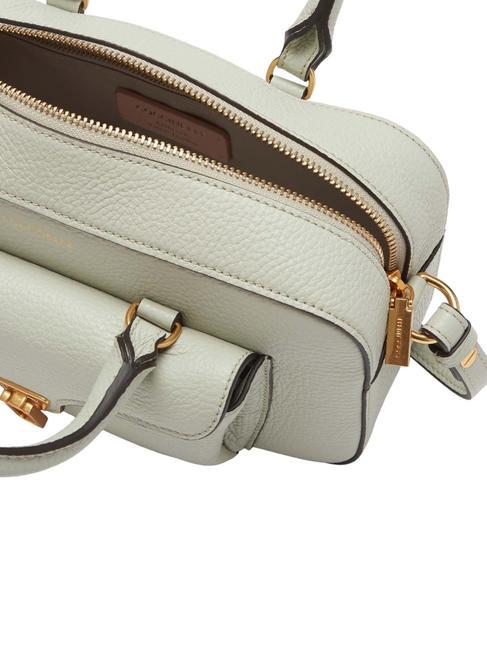 BEAT SOFT Bolso de mano de piel con bandolera verde celadón - Bolsos Mujer