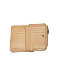 COCCINELLE METALLIC SOFT Cartera peque&ntilde;a en piel texturizada - Carteras Mujer