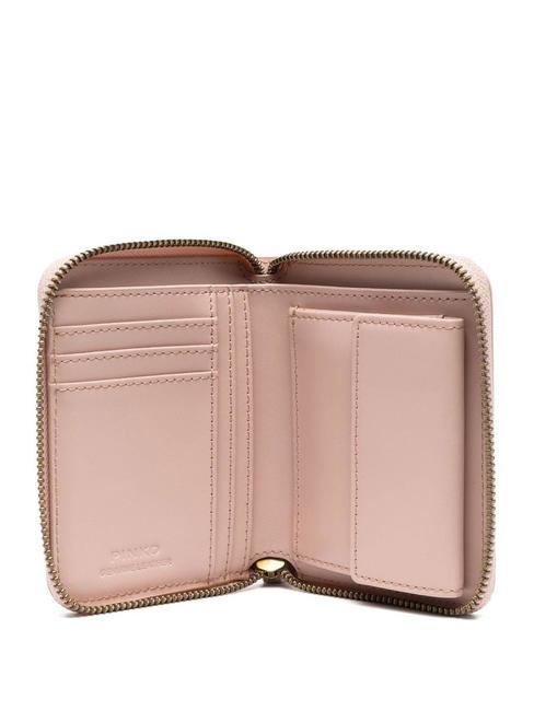 TAYLOR Cartera con cremallera alrededor oro antiguo en polvo - Carteras Mujer