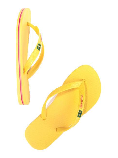 CLAS BRASIL II  Chancletas amarillo/amarillo - Zapatos Mujer
