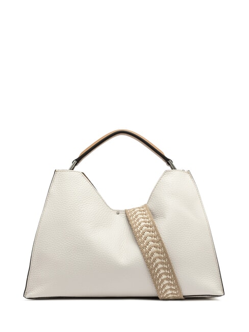 AURORA Bolso de piel con bolsita naturaleza-arena - Bolsos Mujer