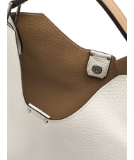 GIANNI CHIARINI AURORA Bolso de piel con bolsita naturaleza-arena - Bolsos Mujer - 5
