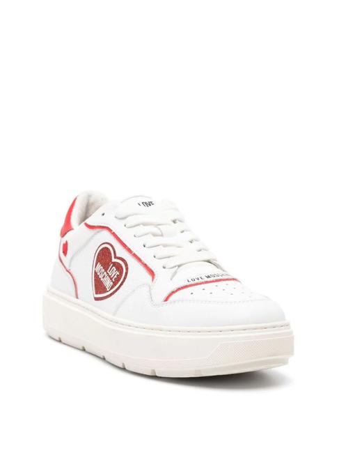 BOLD 40 MIX Zapatillas blanco rojo - Zapatos Mujer