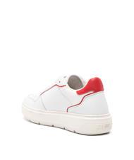 LOVE MOSCHINO BOLD 40 MIX Zapatillas blanco rojo - Zapatos Mujer - 4