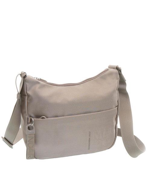 MD20 bolso de hombro tipo hobo gris pardo - Bolsos Mujer