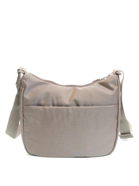 MD20 bolso de hombro tipo hobo gris pardo - Bolsos Mujer