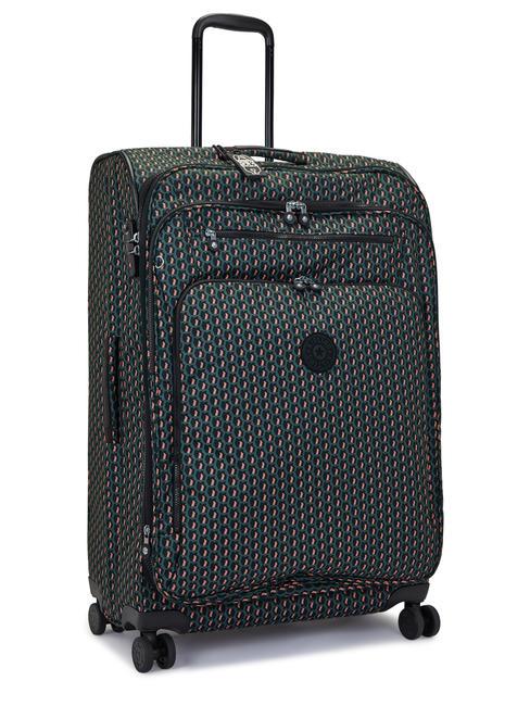 NEW YOURI SPIN L Carro de gran tamaño 3d k rosa - Trolley Semirrígidos