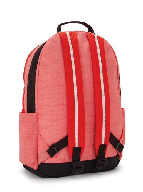 DAMIEN L Mochila con soporte para portátil de 15,6" bloque rosa tango - Mochilas Escuela & Tiempo Libre