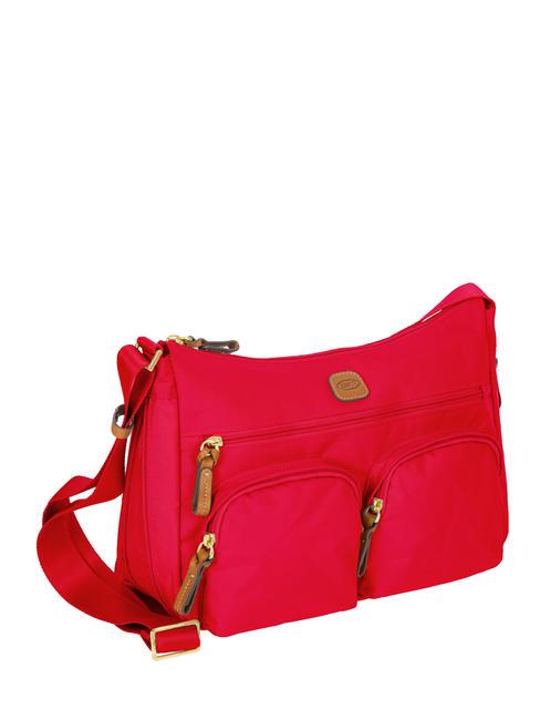 X-BAG Bolso bandolera, expandible geranio - Bolsos Mujer