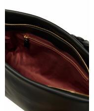 COCCINELLE BOHEME GRANA DOUBLE Bolso de mano, con bandolera, en piel negro/cuero - Bolsos Mujer - 6