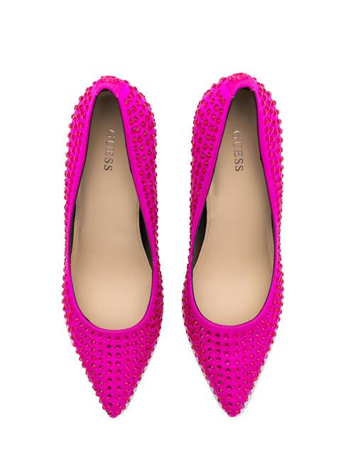 SABALIAY Zapatos de salón con tachuelas fucsia - Zapatos Mujer