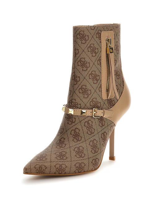 AYLO3 Botas altas Beige / Marr&oacute;n - Zapatos Mujer